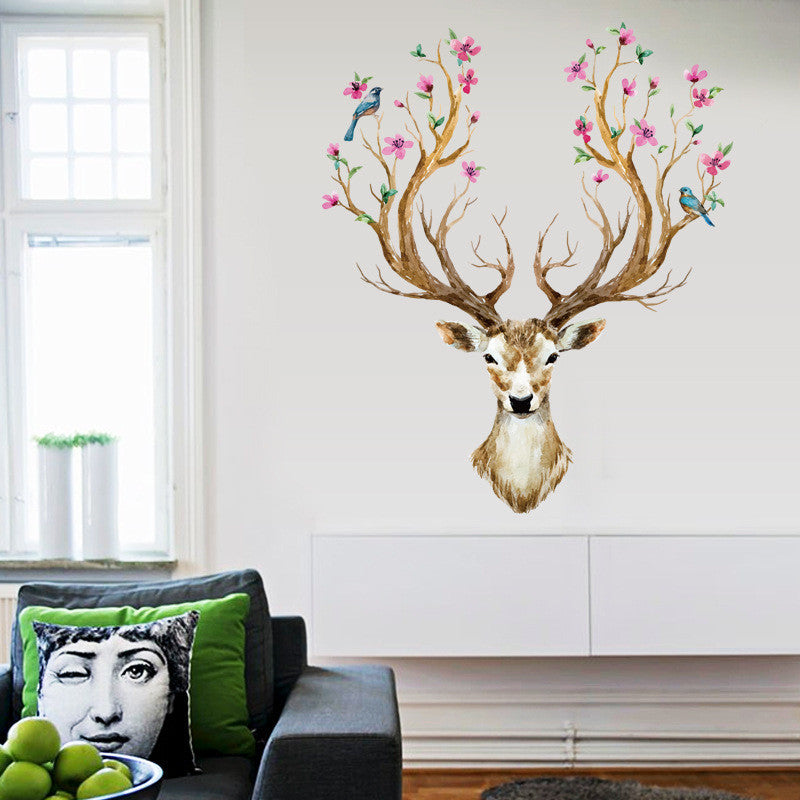 Sika Deer DIY Wall Stickers