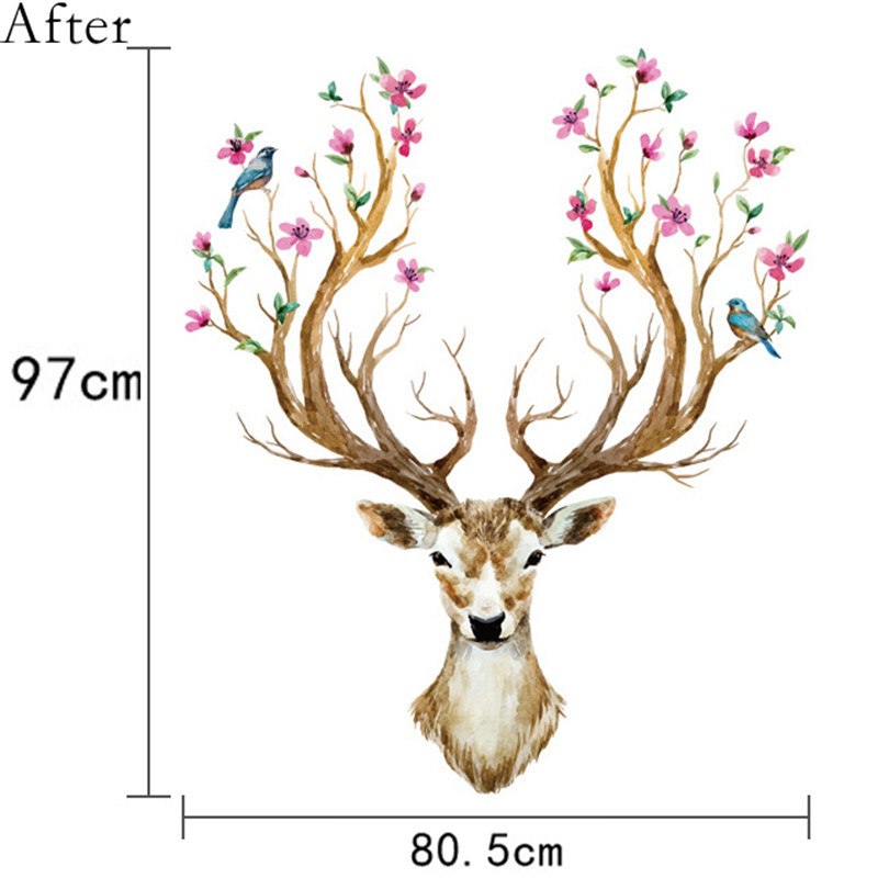 Sika Deer DIY Wall Stickers