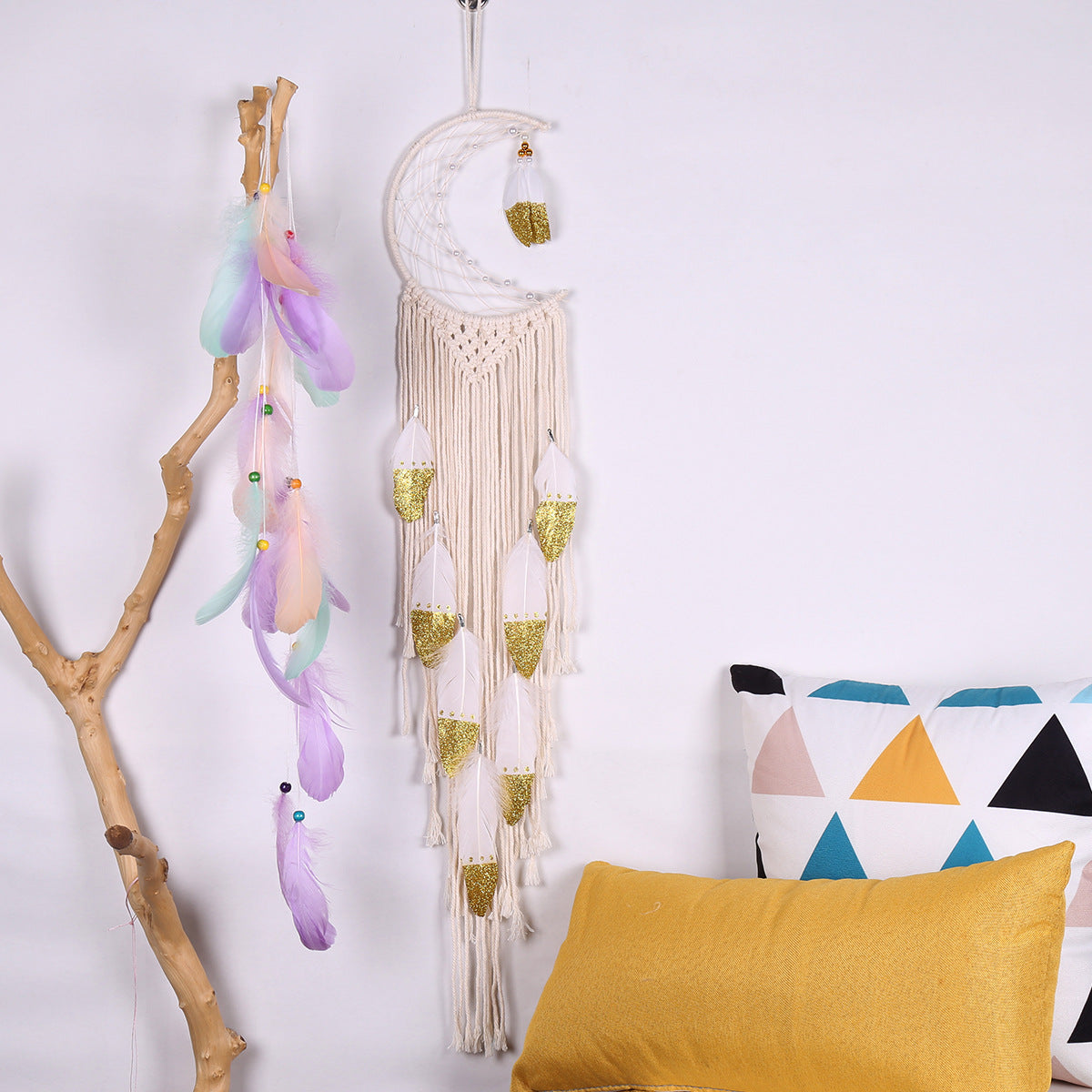 Crescent Dream Catcher