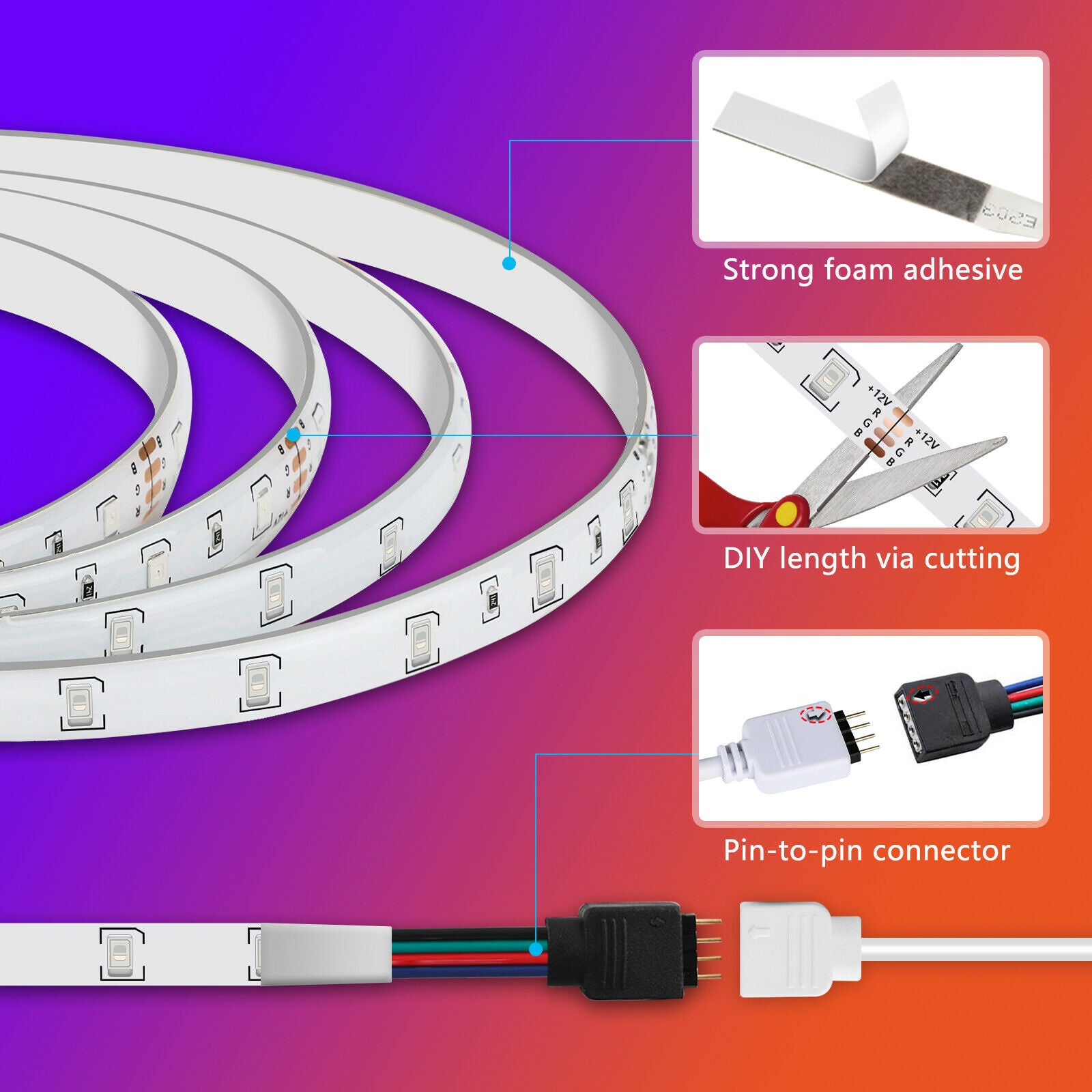 RGB Flexible Strip Light