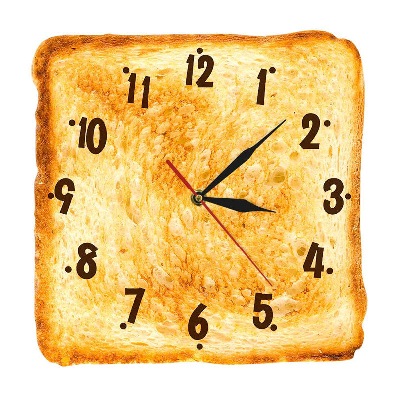 Baked Modern Wall Clock