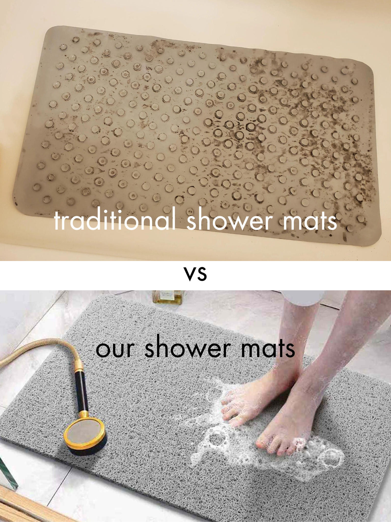 Drain Bath Mat